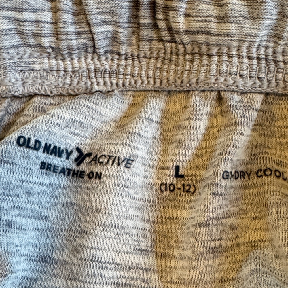 Old Navy size 10-12 athletic Kids Shorts in Teal and Gray - Picture 4 of 4